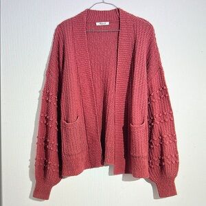 Madewell Bobble Cardigan Sweater
